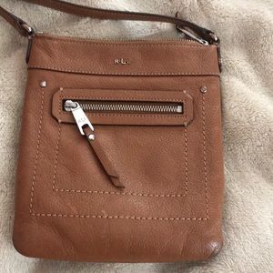 Ralph Lauren POLO leather satchel